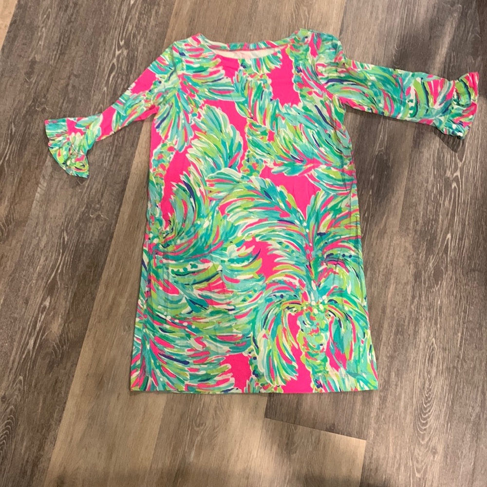 Lily Pulitzer “Sophie” Ruffle Dress Size XL (12-14)